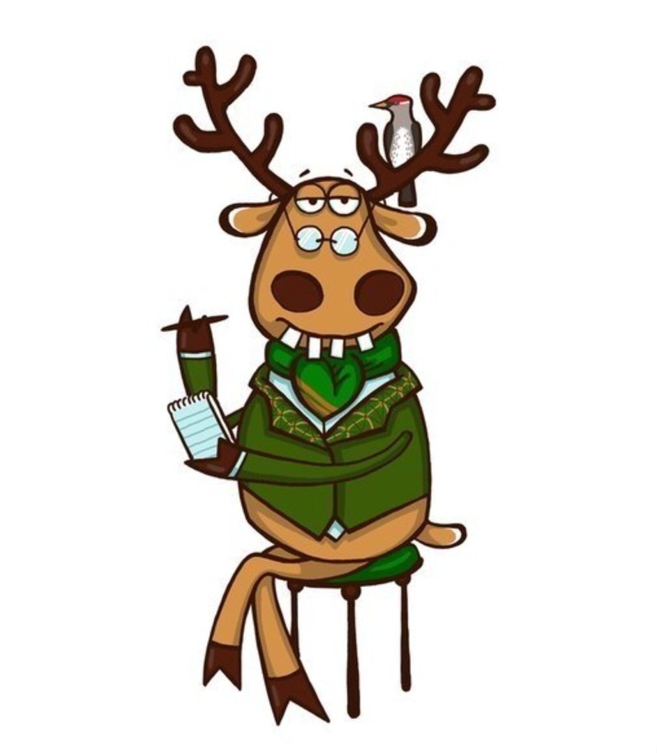 Олень подслушано