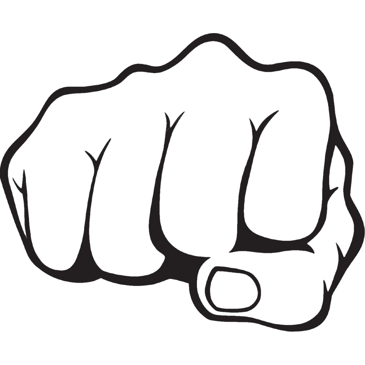 Кулак рисунок