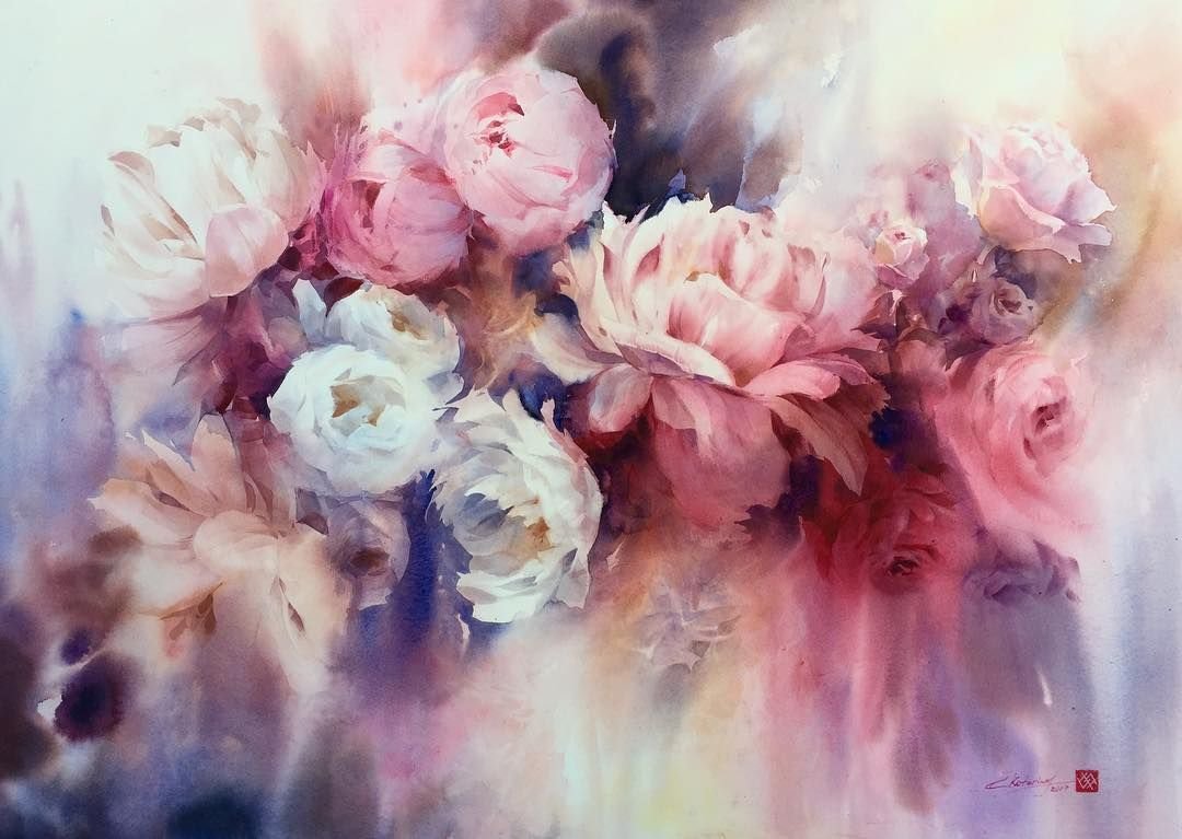 Екатерина Сава Зюзина акварель