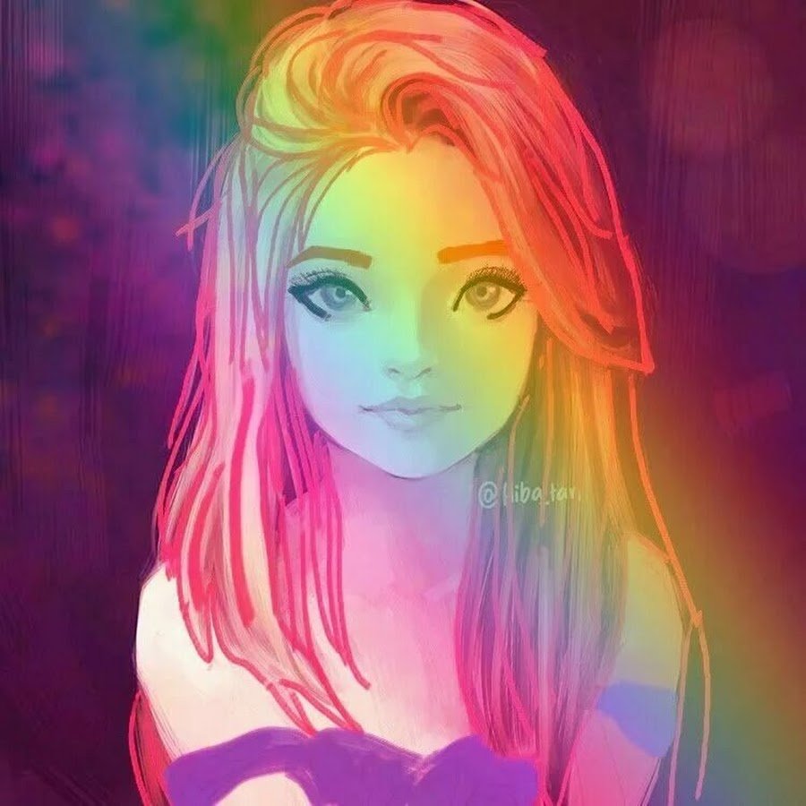 Девушка Радуга