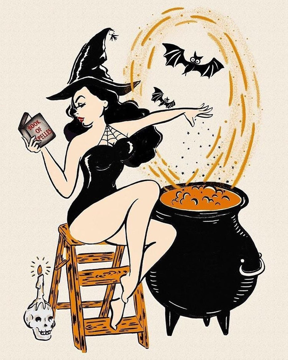 Торт с ведьмой
