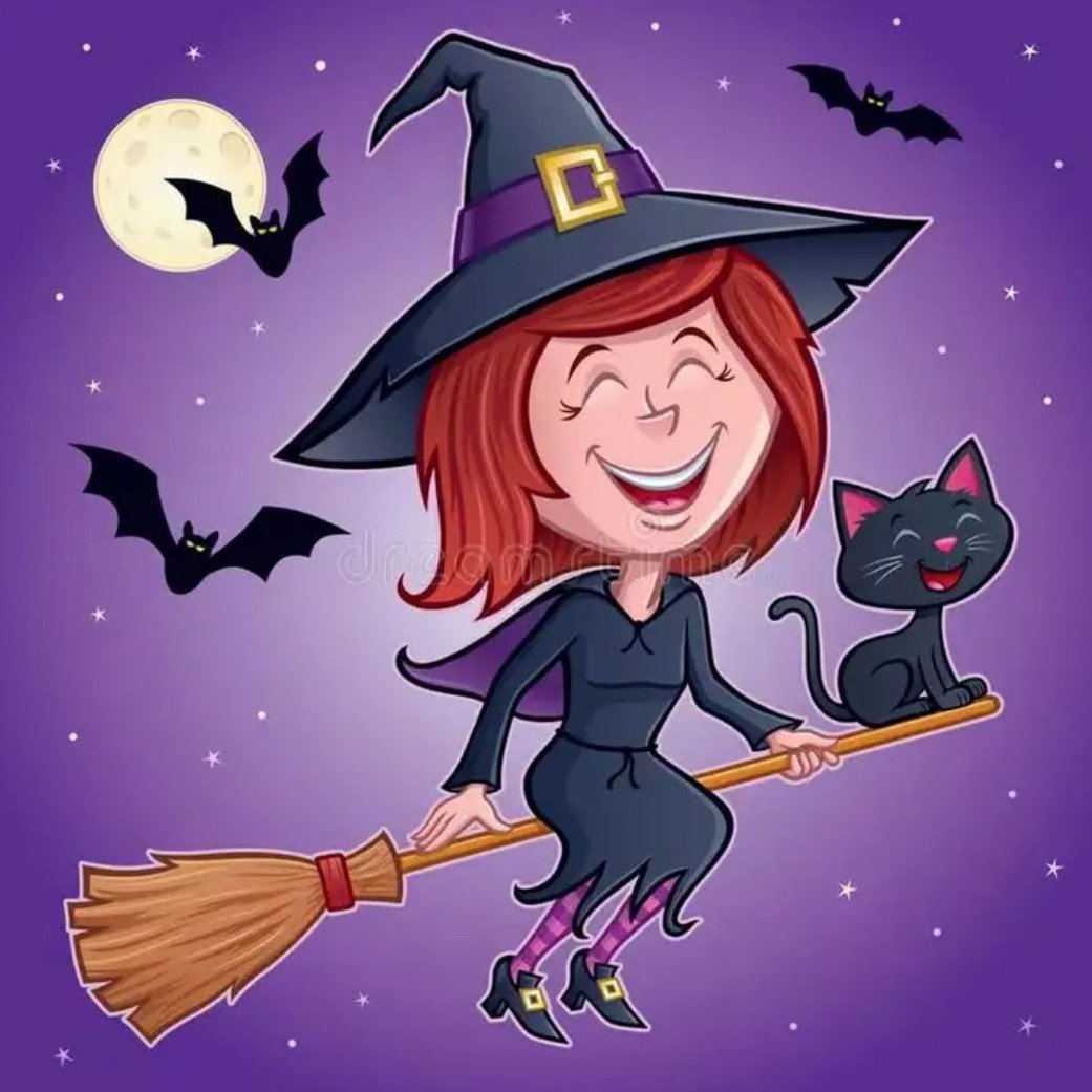 Ведьмочка с котлом