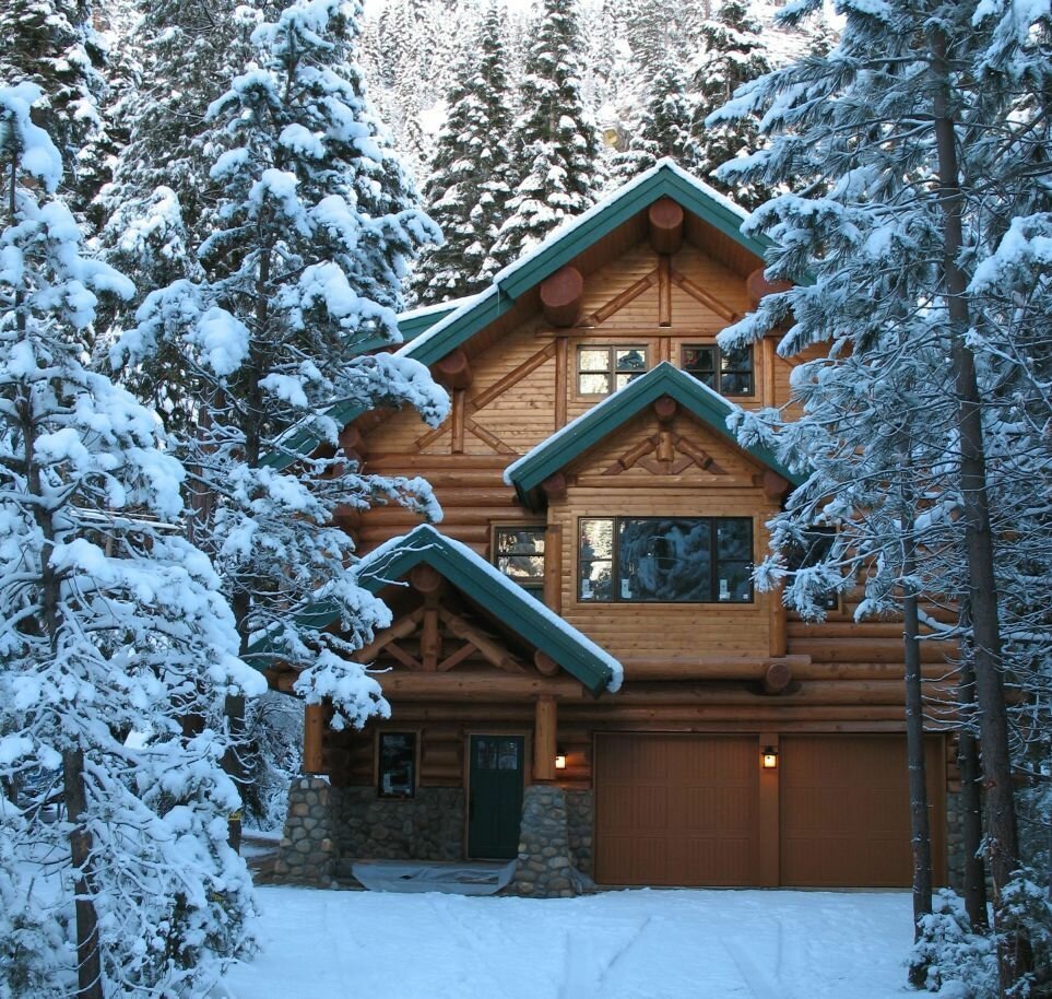 Терем зима Лесной поселок