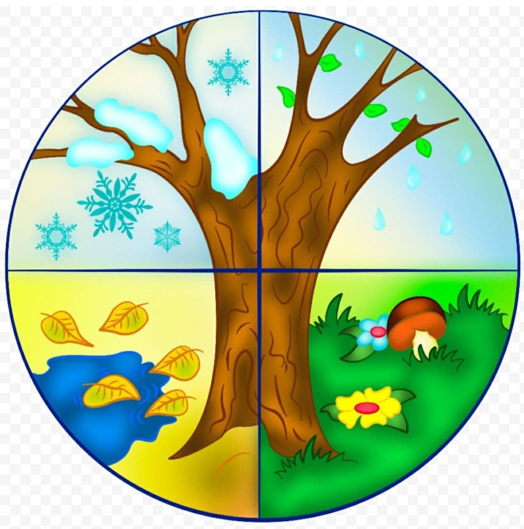 Времена года картинки для детей