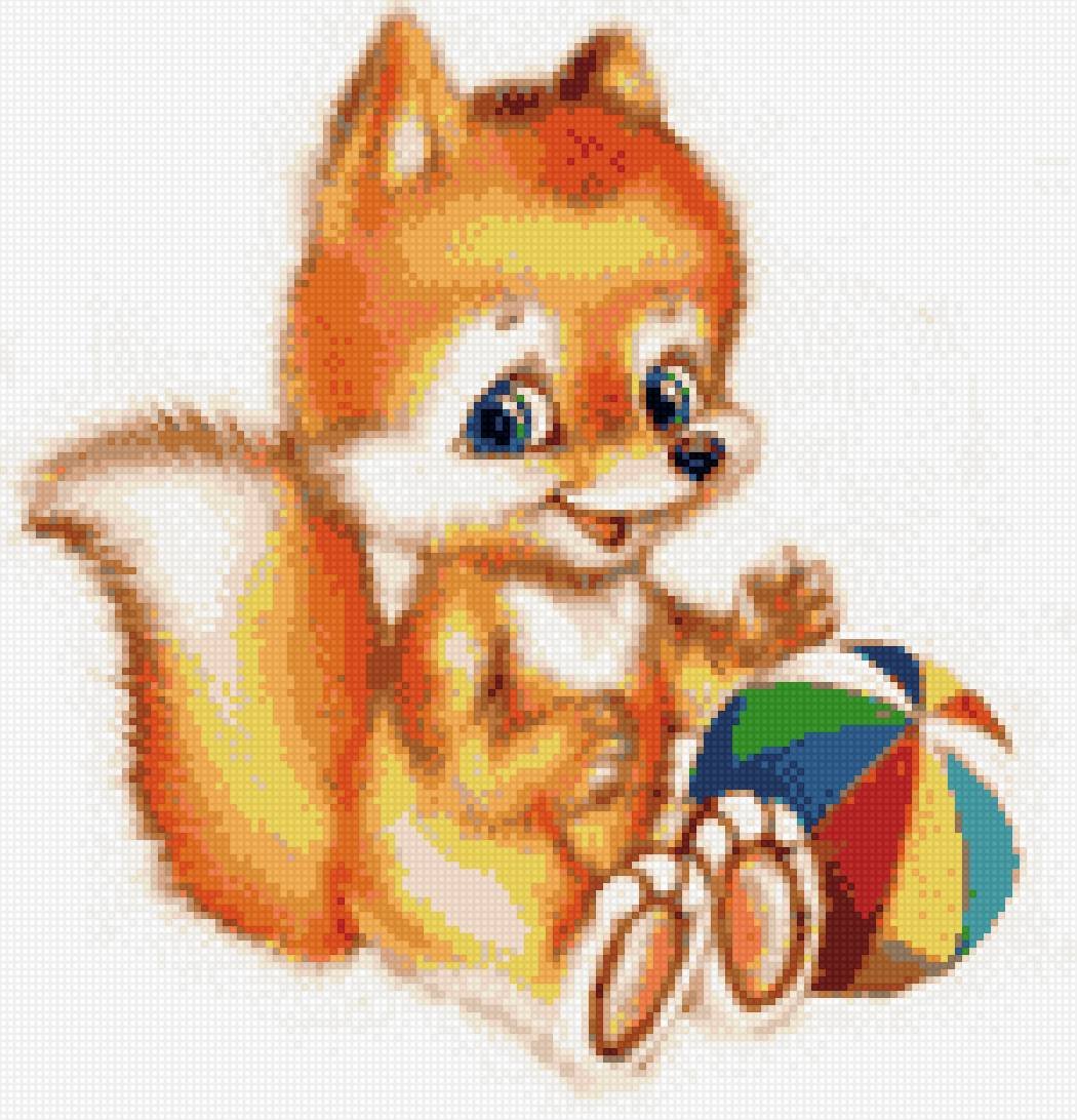 Лиса для детского сада