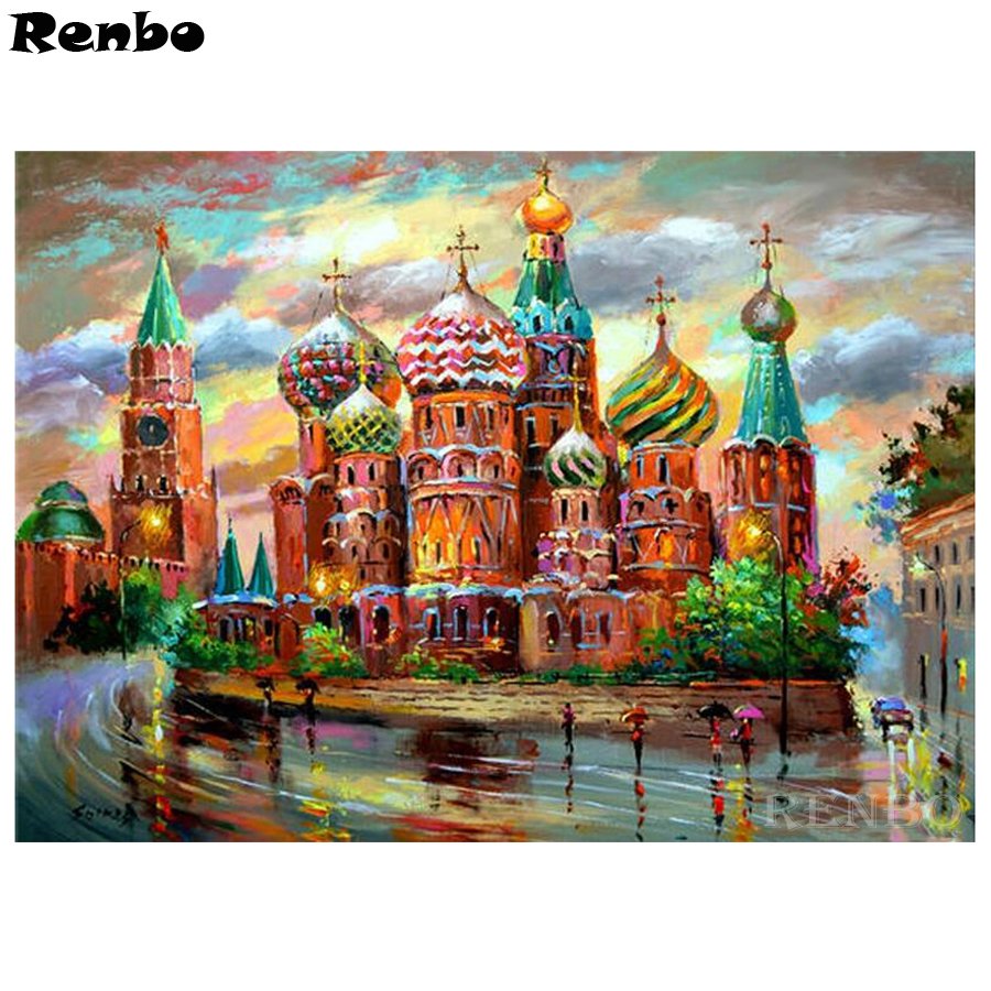 Собор Василия Блаженного картина