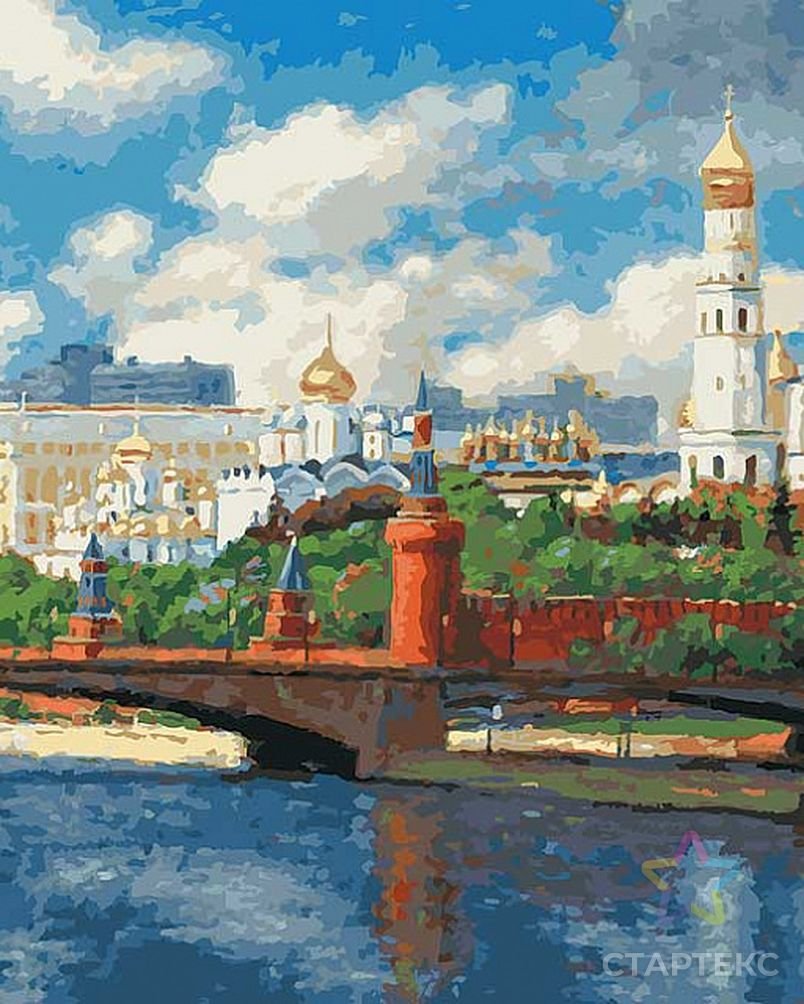 Картина Кремль Москва