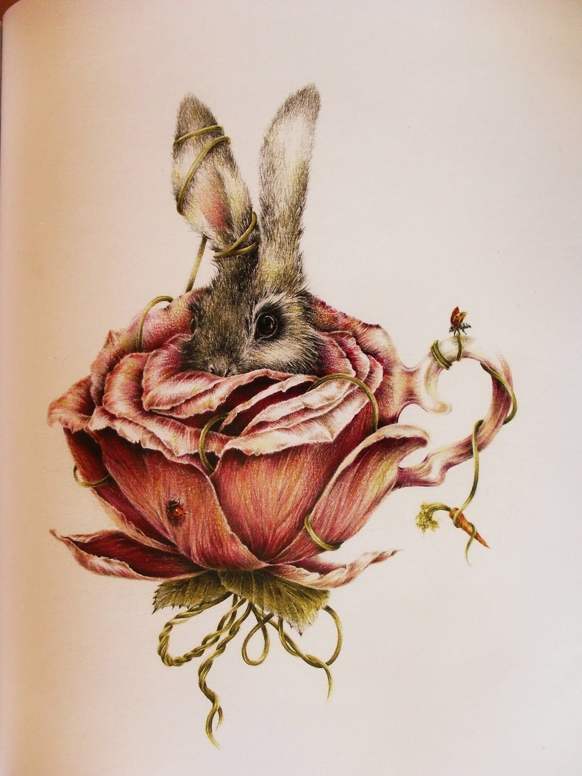 Пасхальные кролики для декупажа