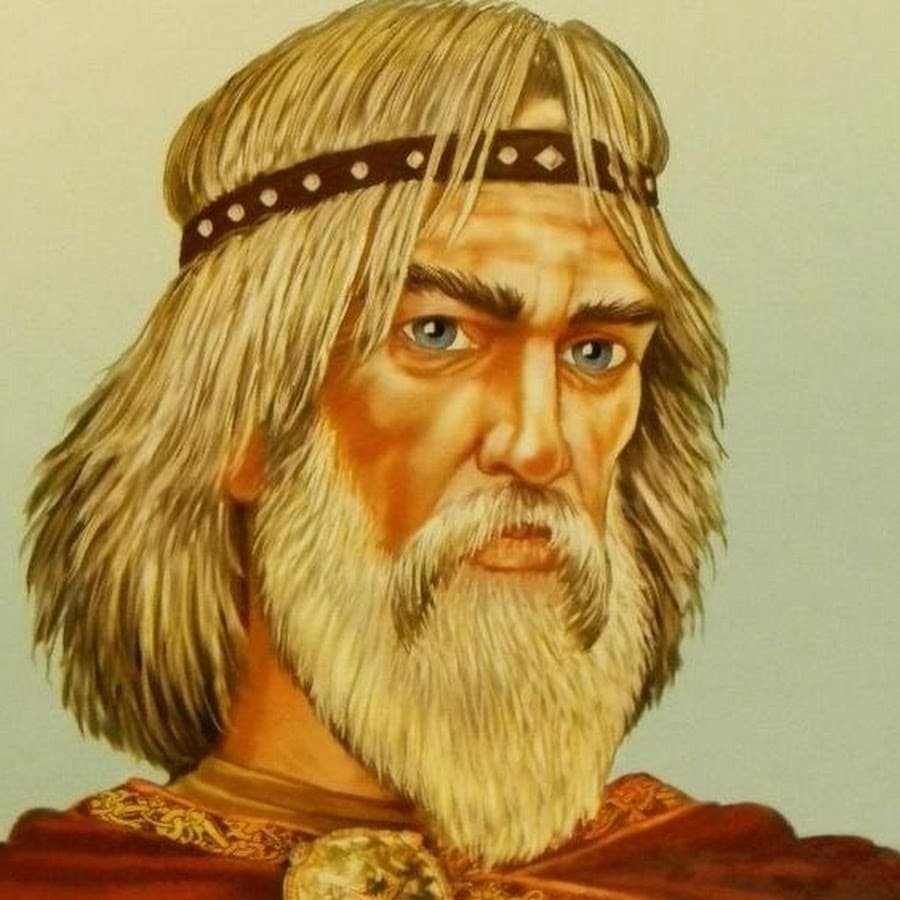 Олег Вещий портрет