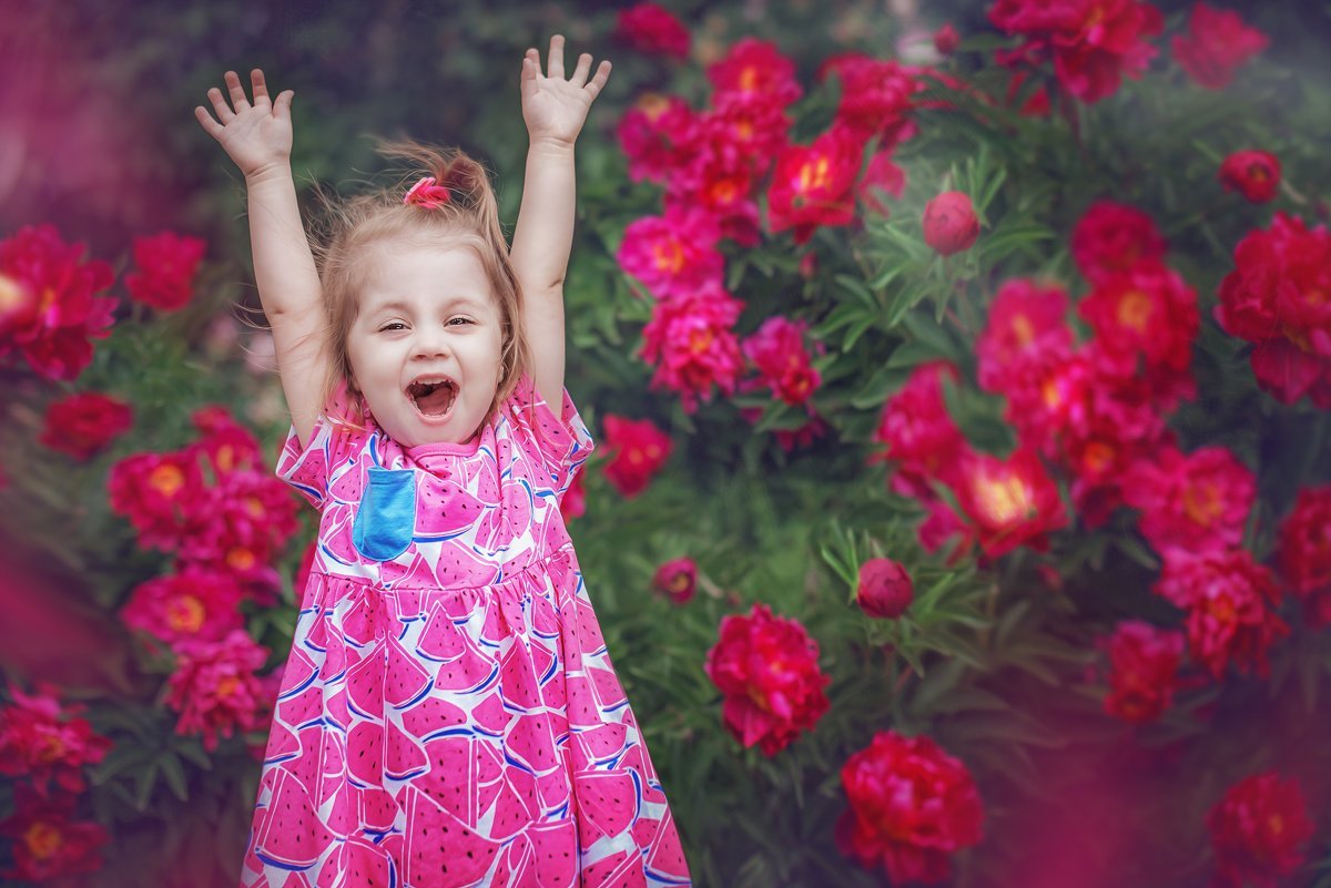 Эмоции детей радость