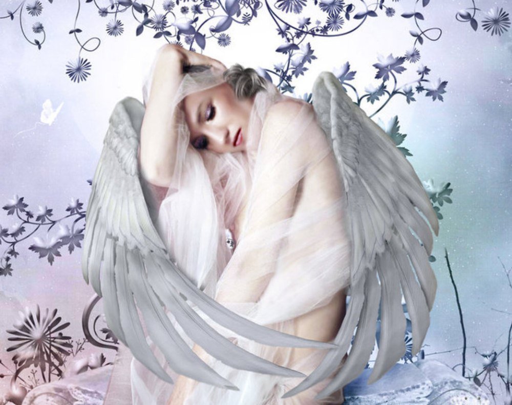 Обнимаю ангела