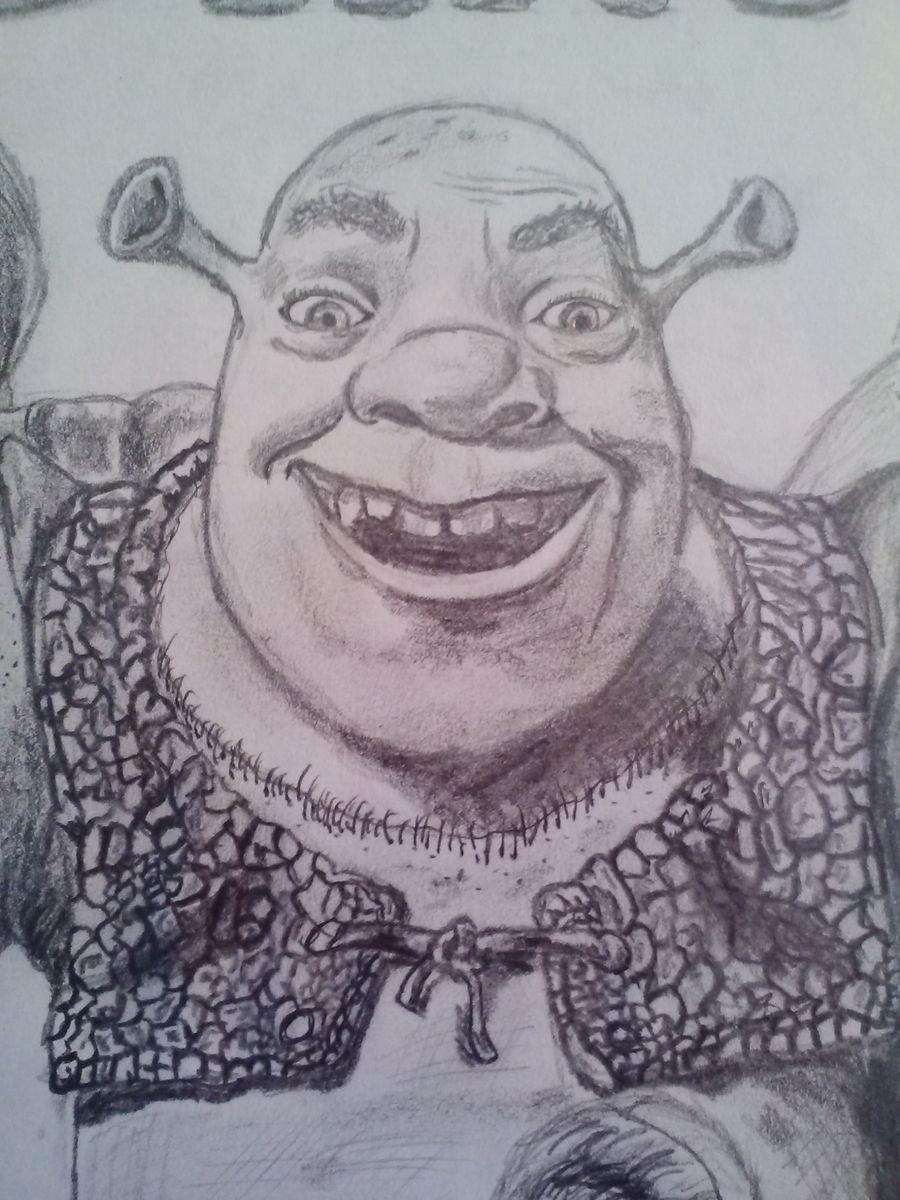 Шрек лицо