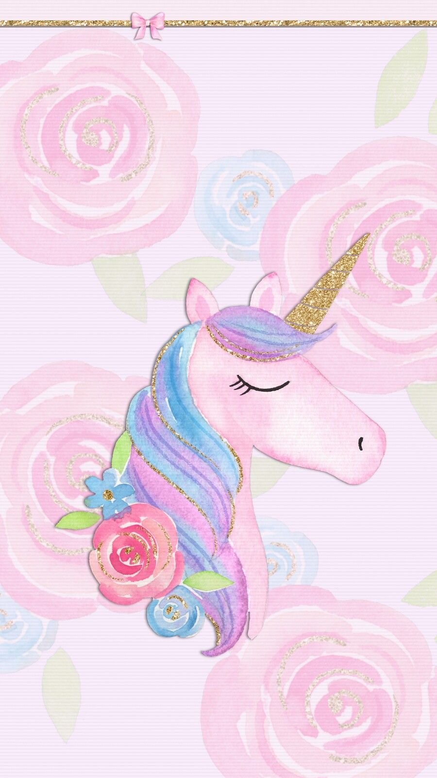 Единороги розовые милые