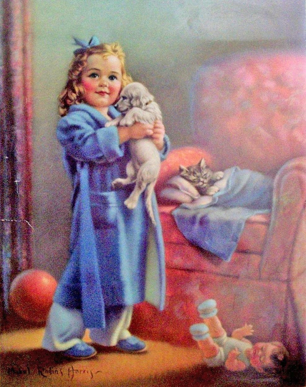 Старинное изображение Луны