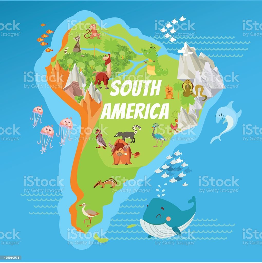 Северная Америка для детей