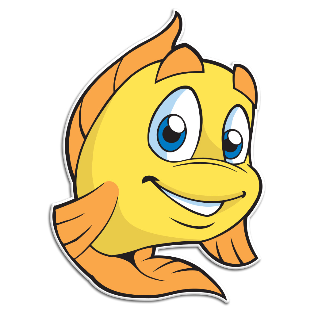 Рыбка из мультика