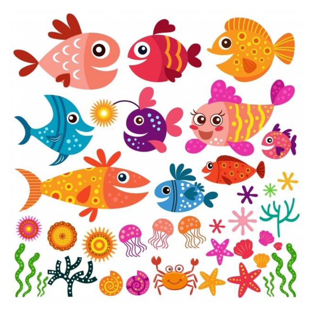 Рыбка векторное изображение