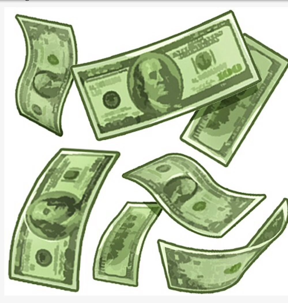 Смайлик деньги