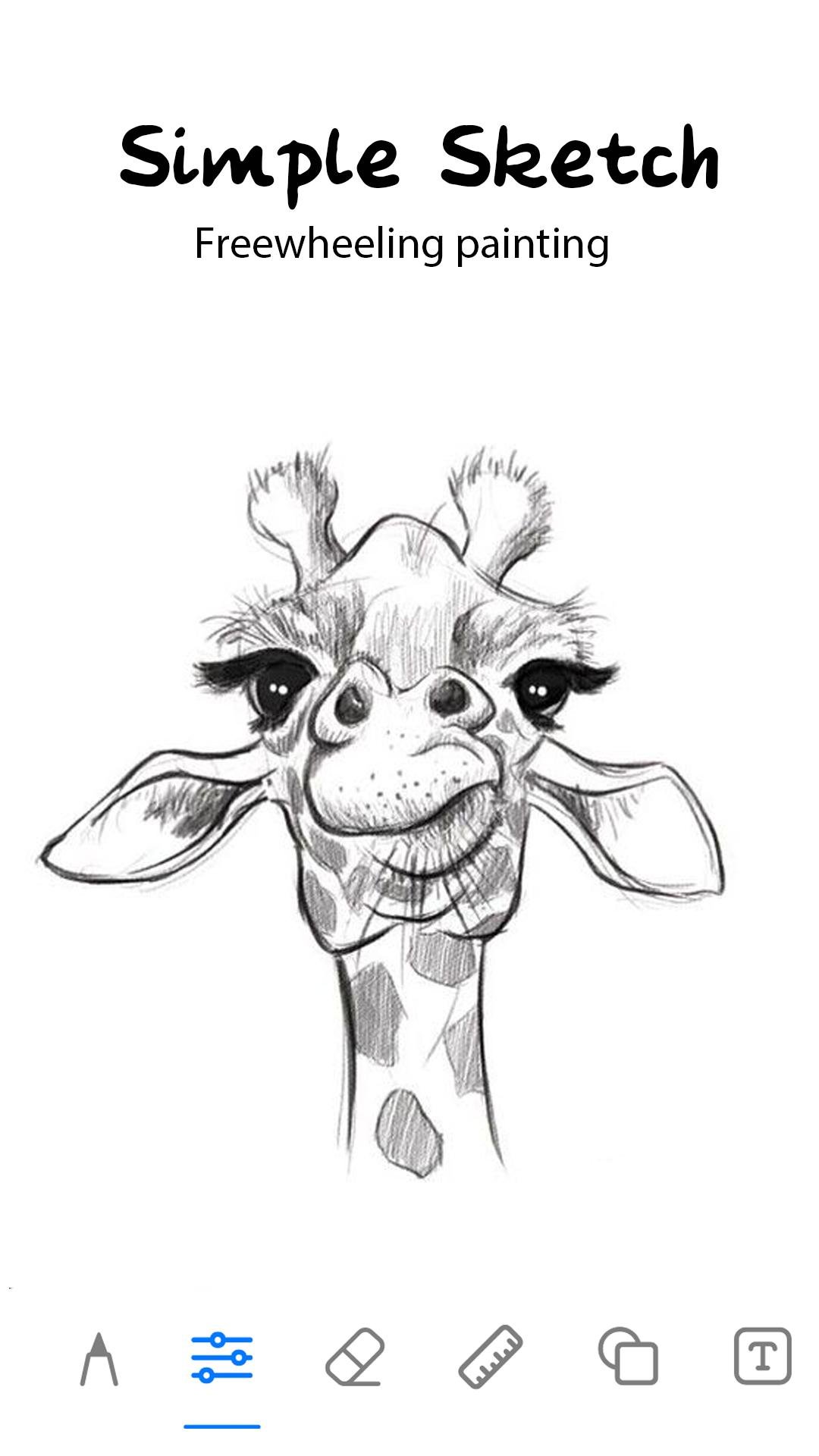 Срисовка жирафа