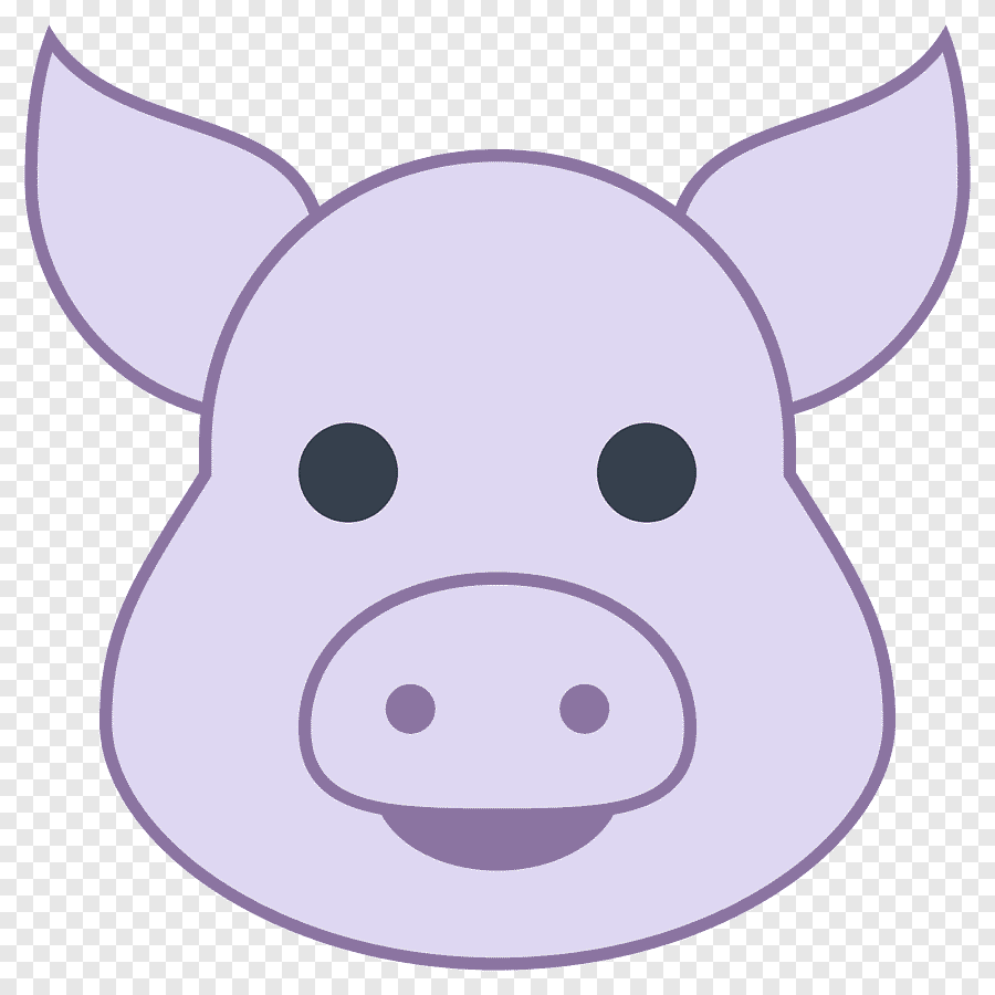 Нос свиньи рисунок