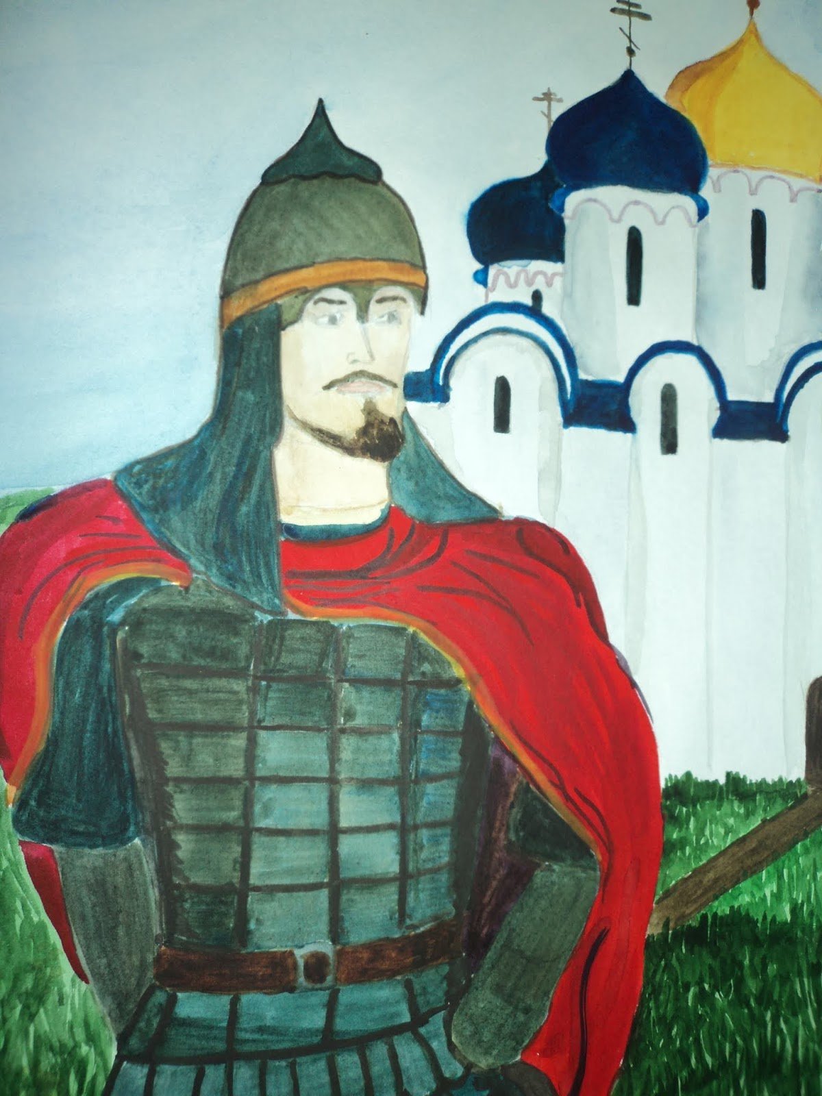 Александр Невский портрет