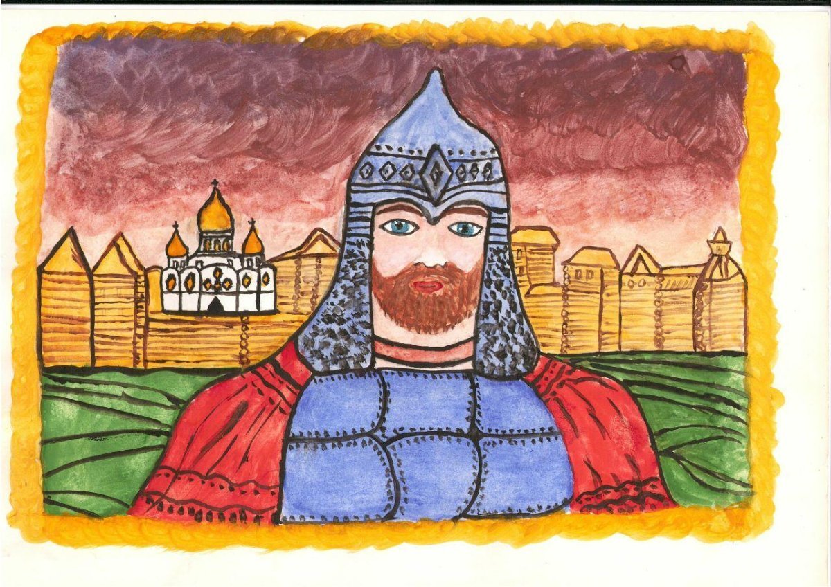 Конкурс детских рисунков Александр Невский