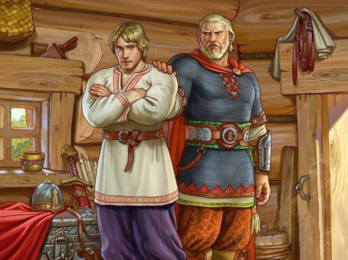 Богатырь Алеша Попович Степан Гилев