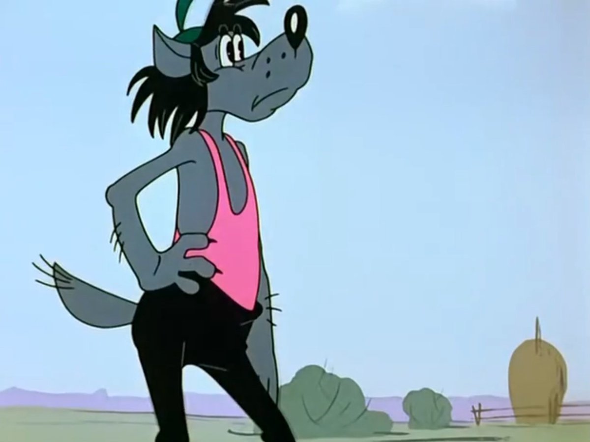 Волк из ну погоди с воблой