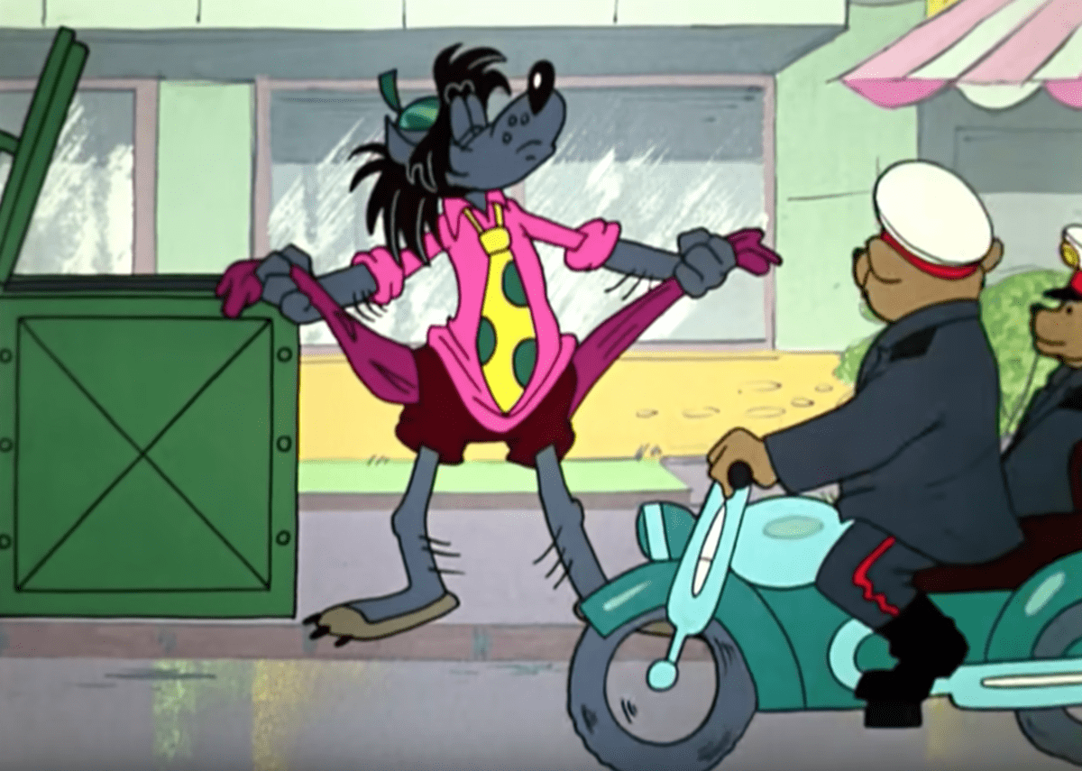 Приключения волка в