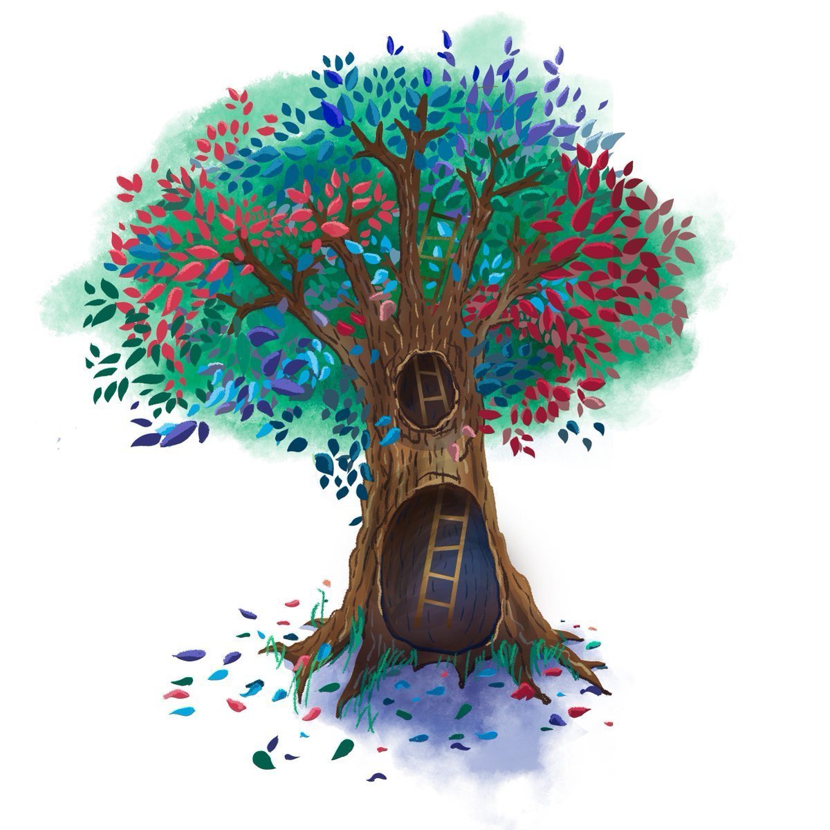 Волшебное сказочное дерево