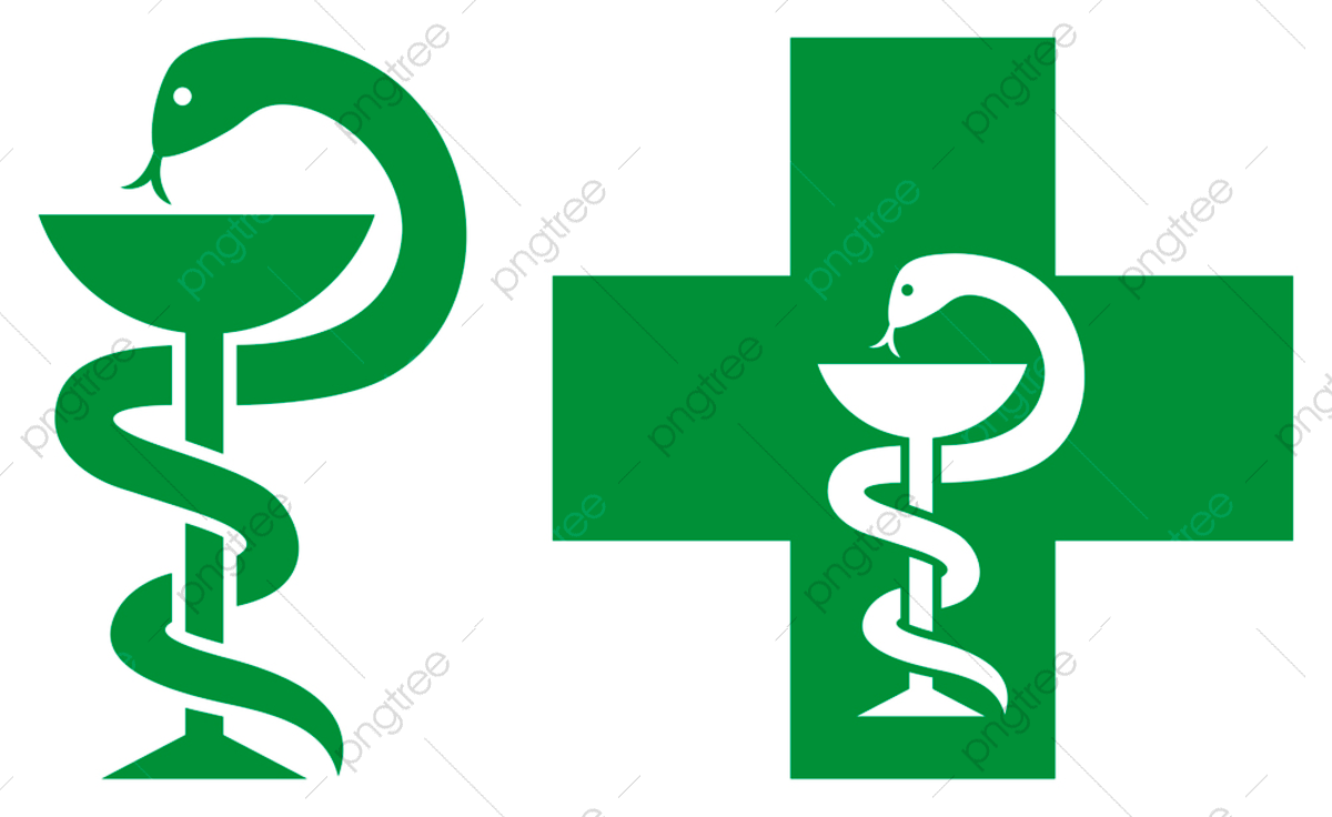 Аптечный крест со змеей