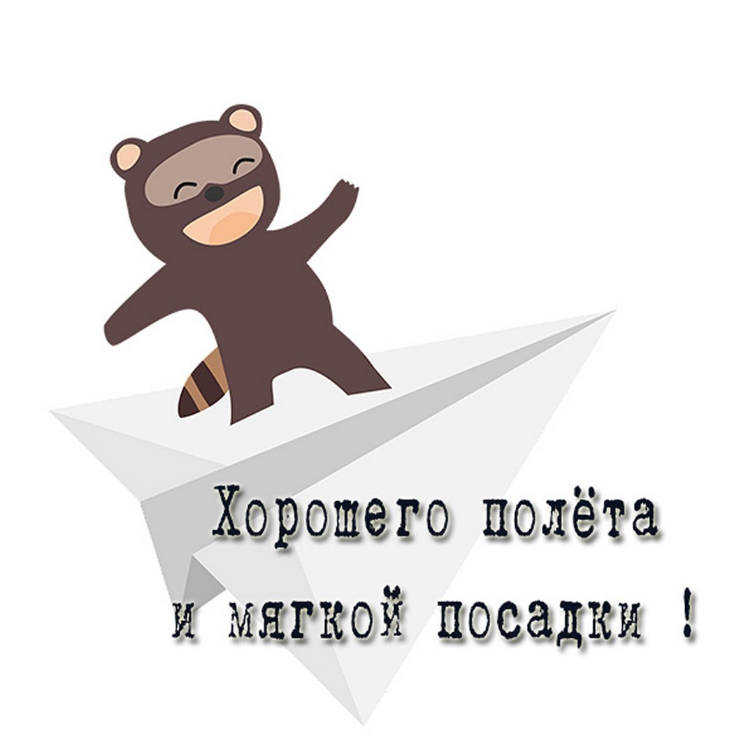 Приятного полета и мягкой посадки