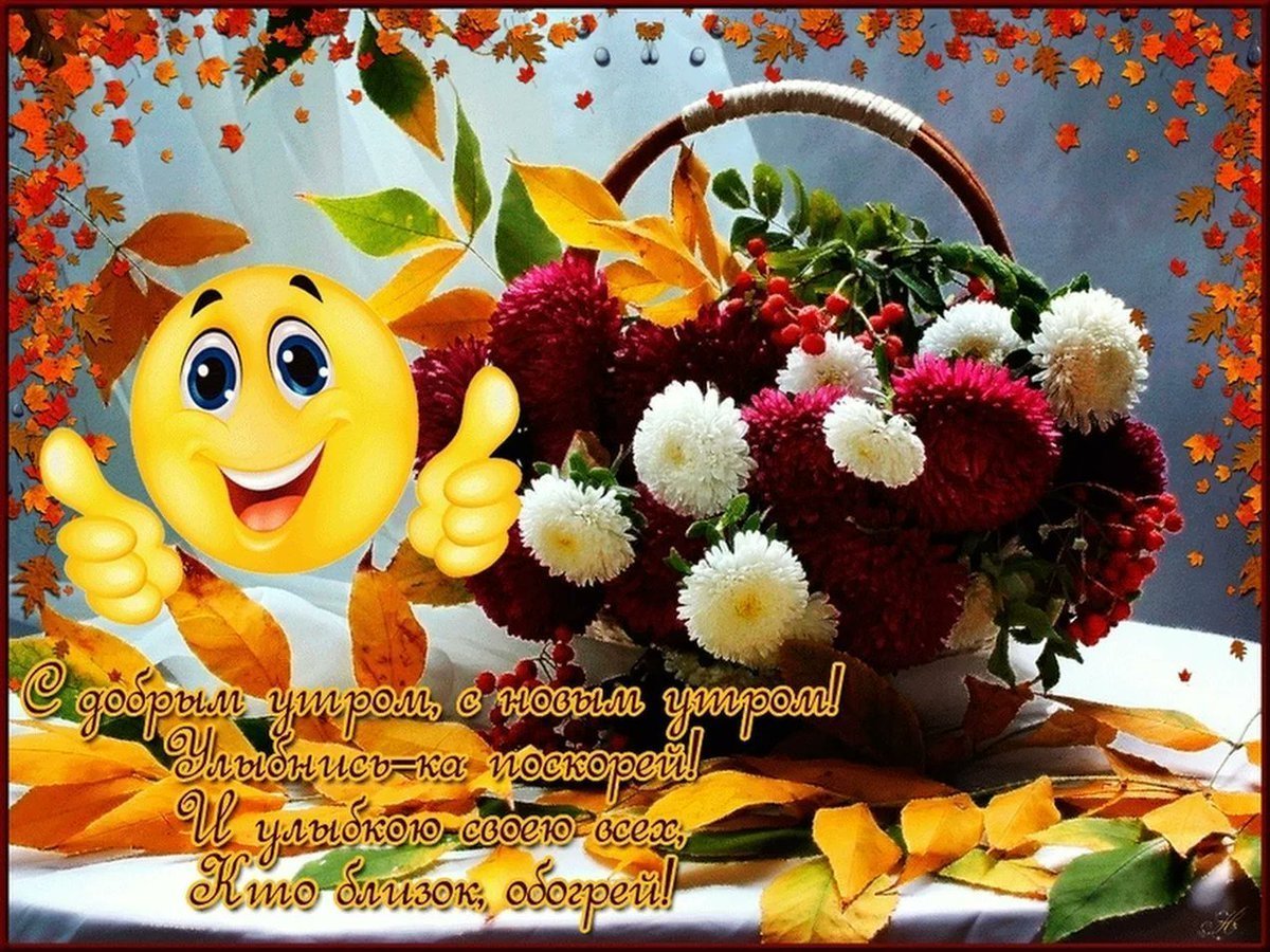 Солнечного утра и хорошего настроения