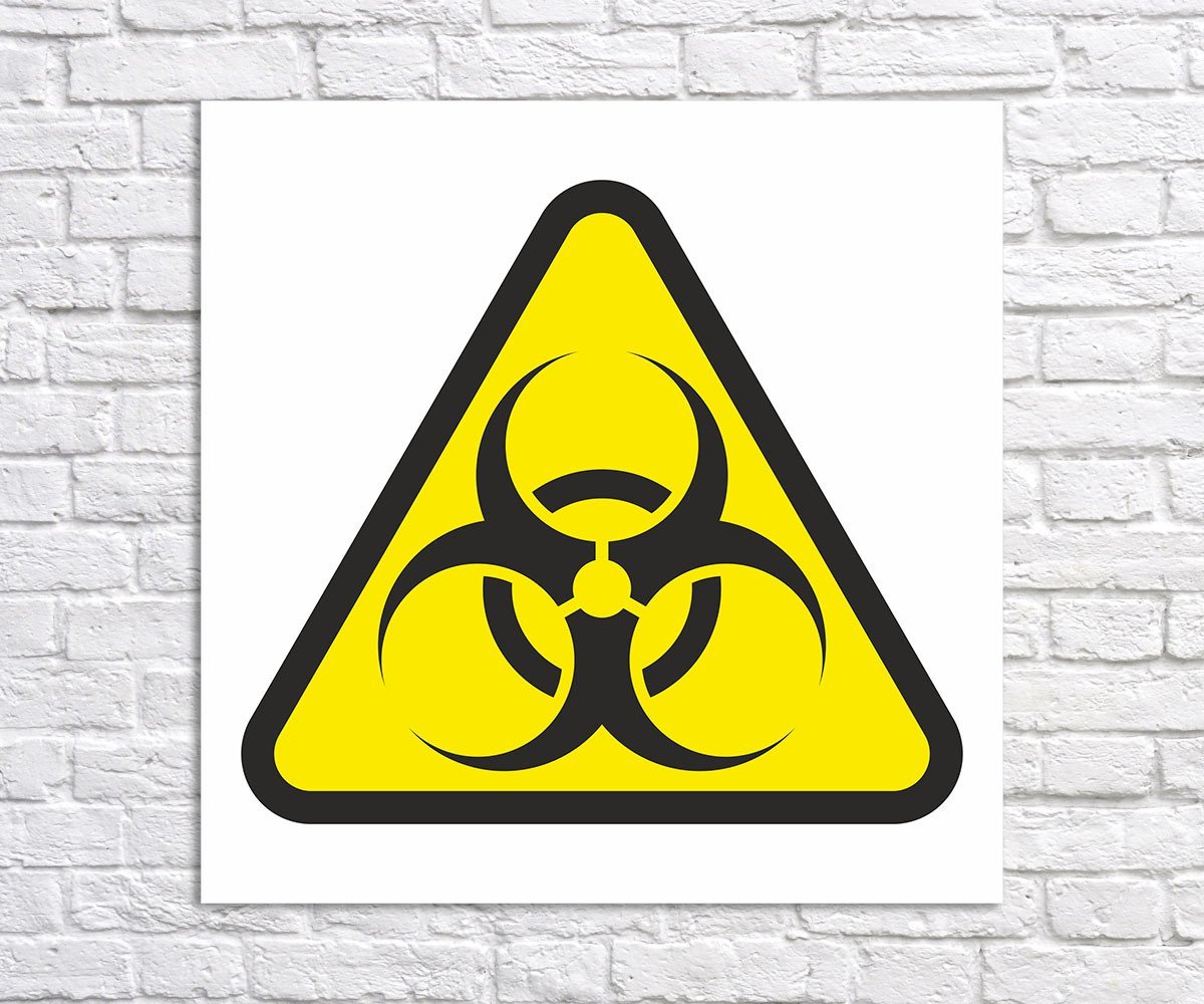 Значок радиации