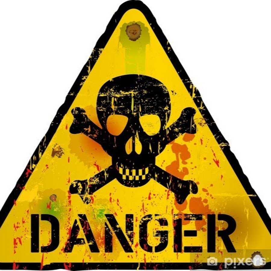 Стикеры опасность