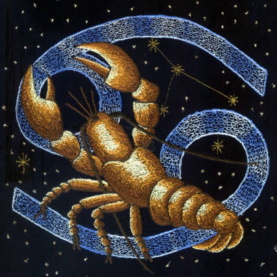 Открытка с днём рождения женщине скорпиону