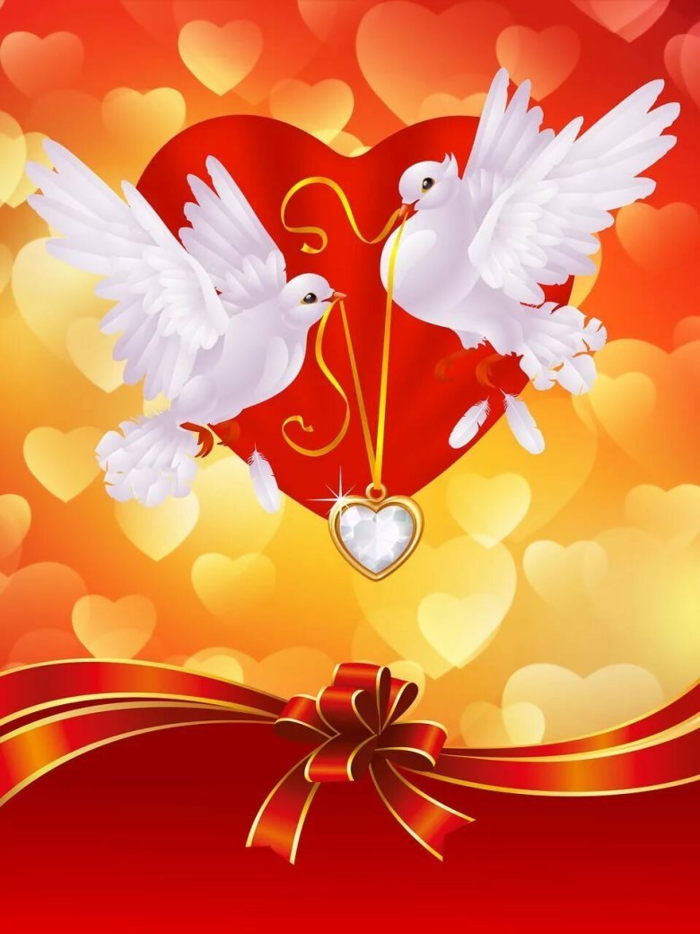 Свадебные голуби картинки