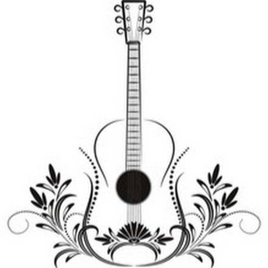 Графическое изображение гитары