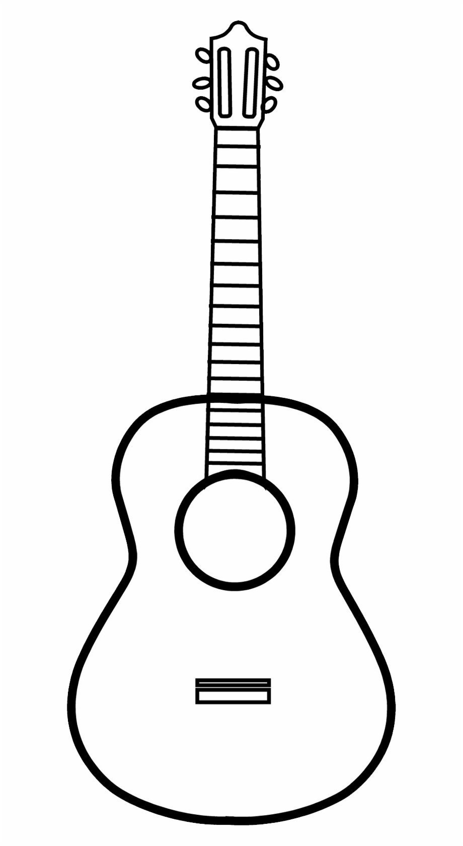 Гитара шаблон