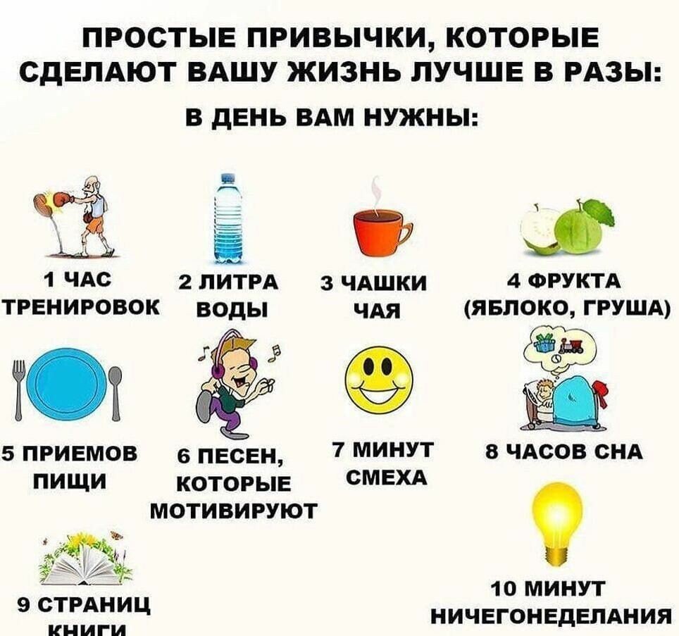 Полезные привычки