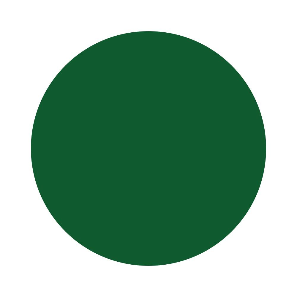 Кружок зеленого цвета