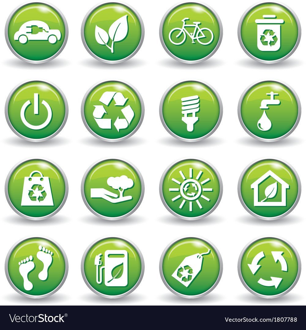 Зелёные иконки для приложений