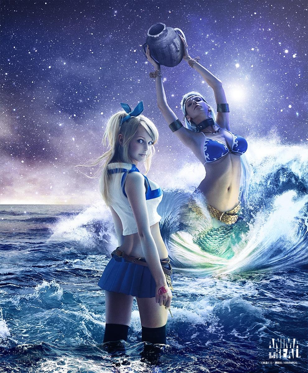 Хвост феи Люси и Водолей