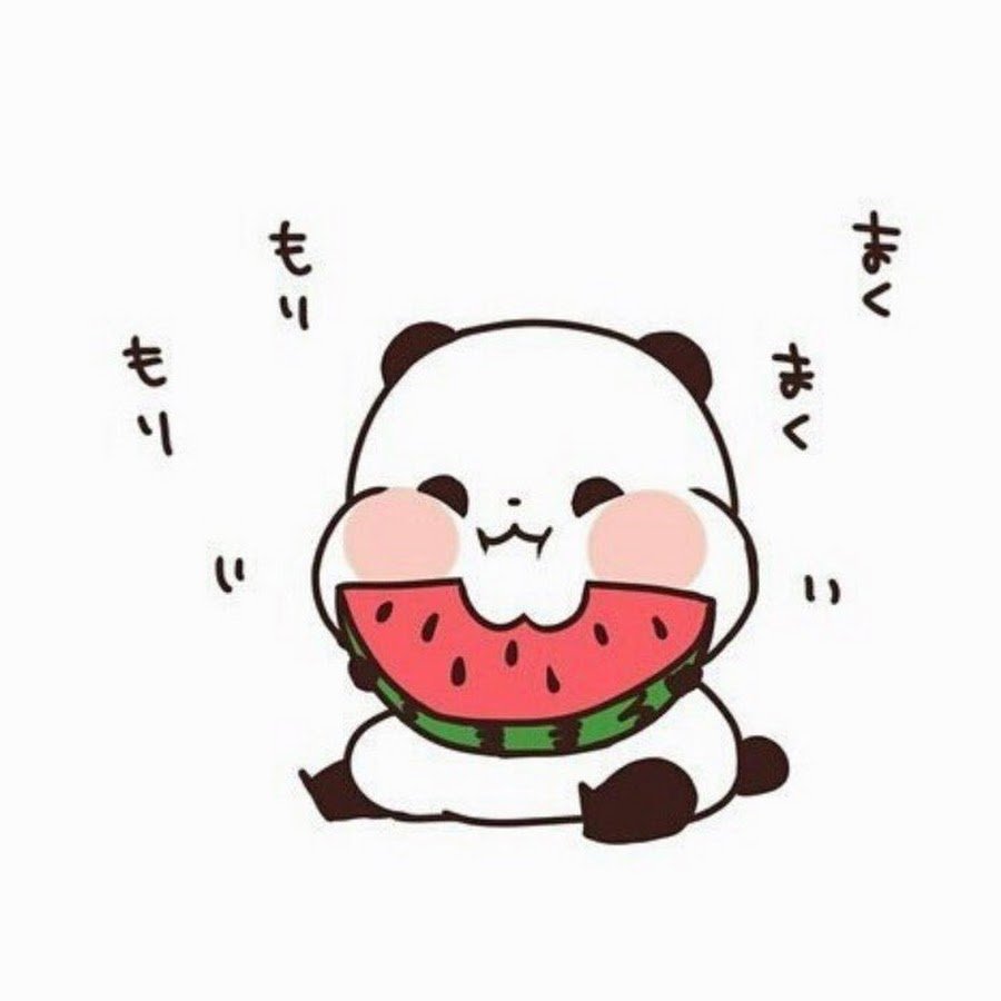 Милые пандочки для срисовки