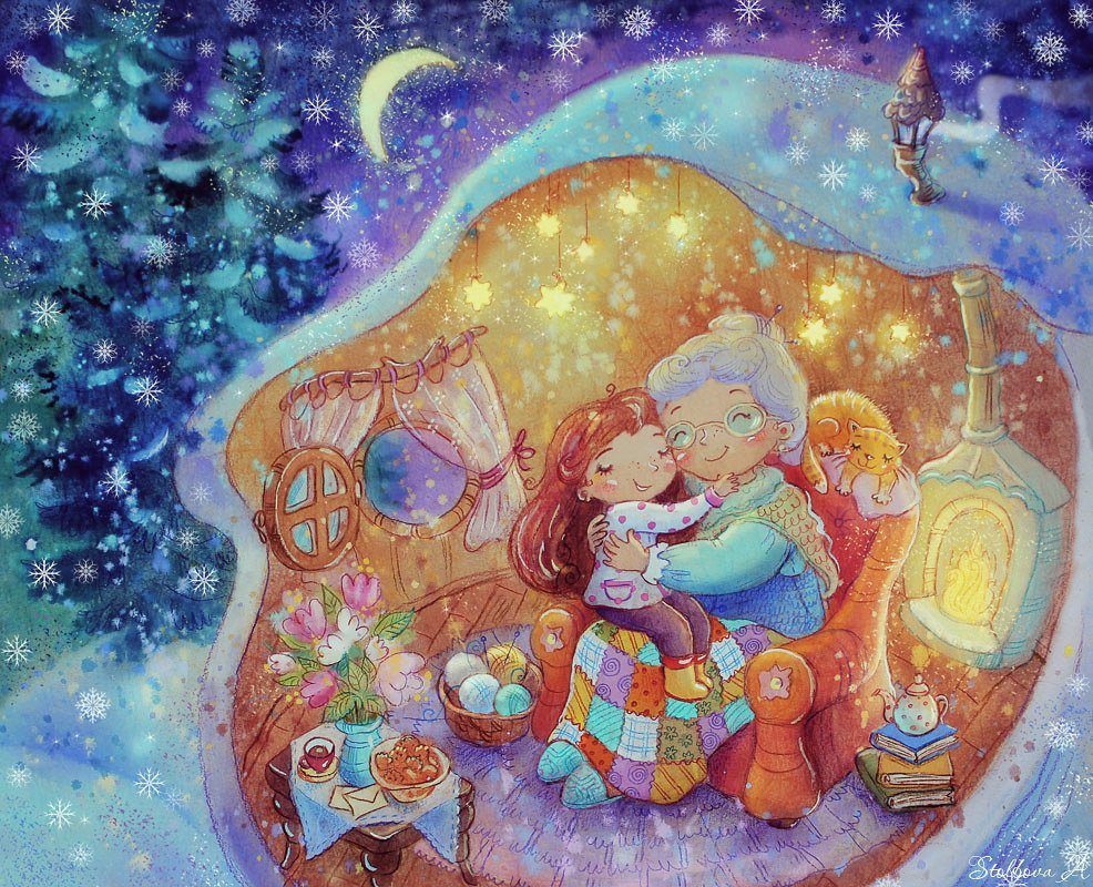 Художник-иллюстратор Анастасия Столбова