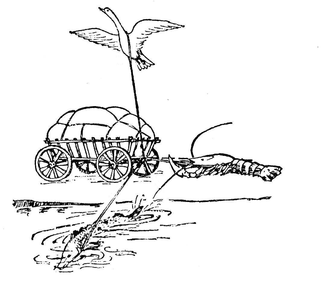 Детские рисунки по басням Крылова