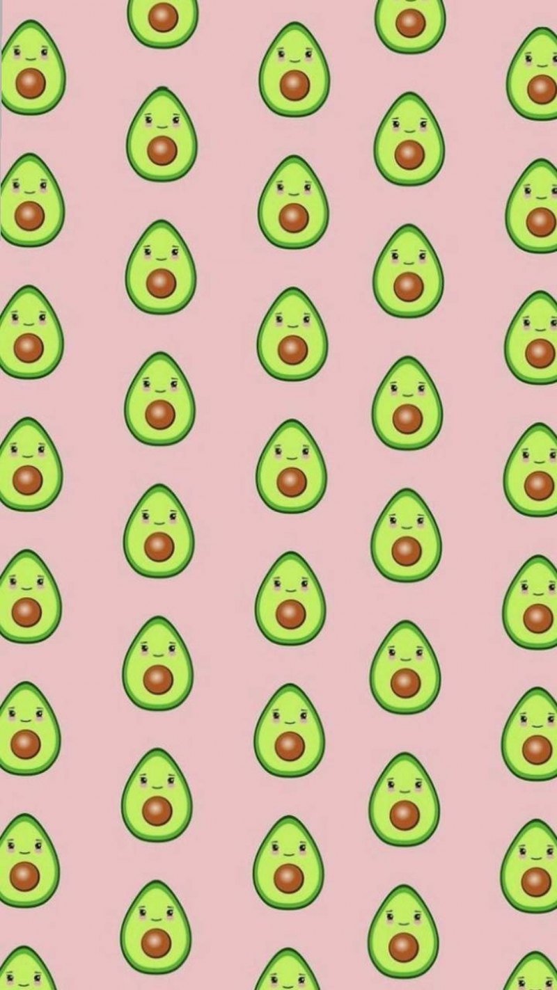 Фоны с милыми авокадо