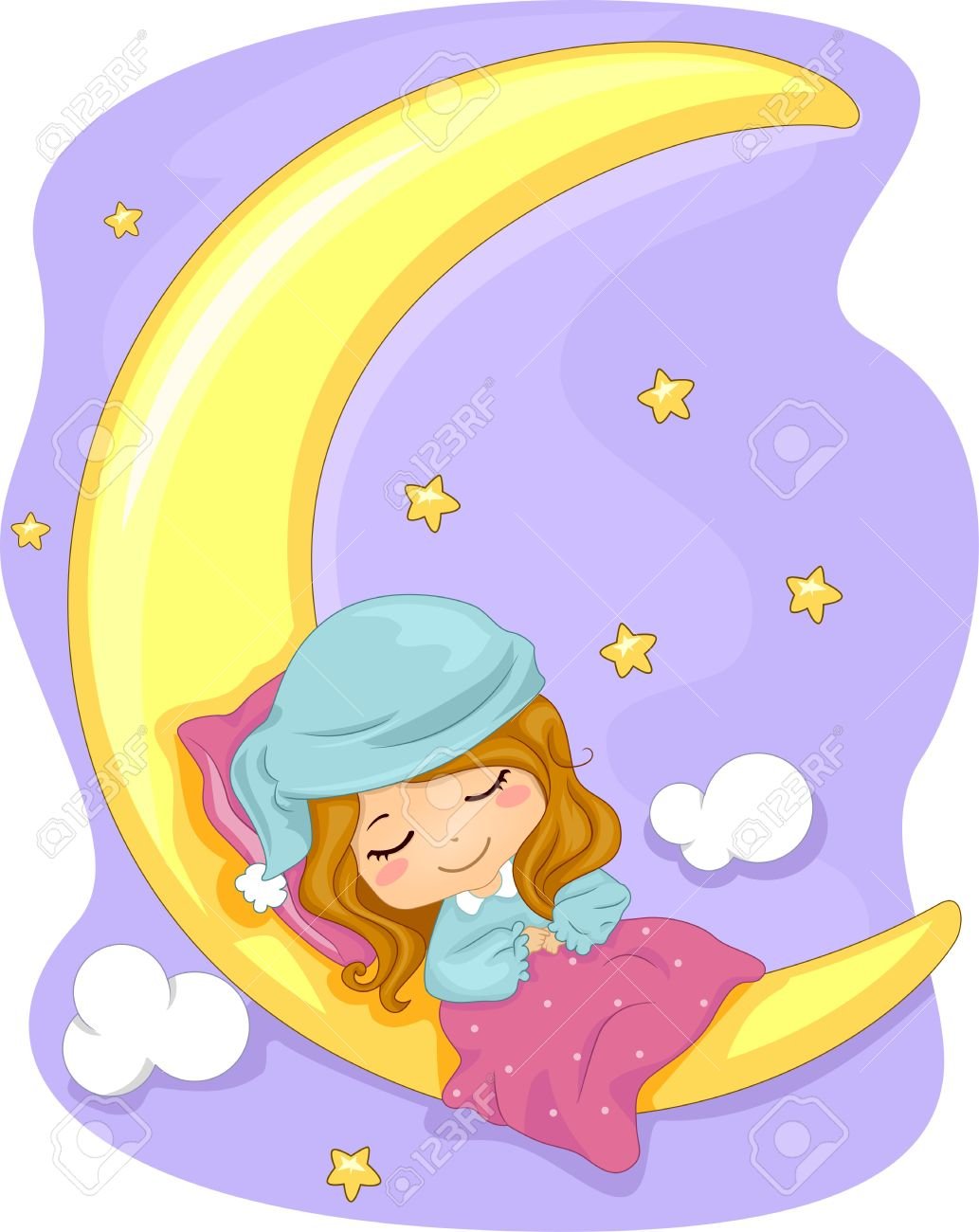 Спокойной ночи девушке Луна