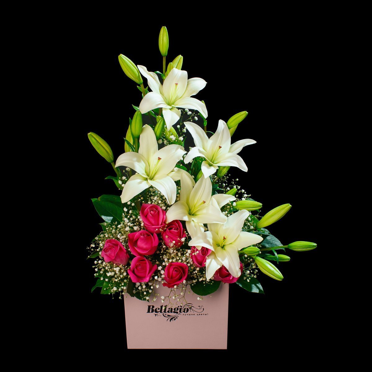 Композиция из лилий