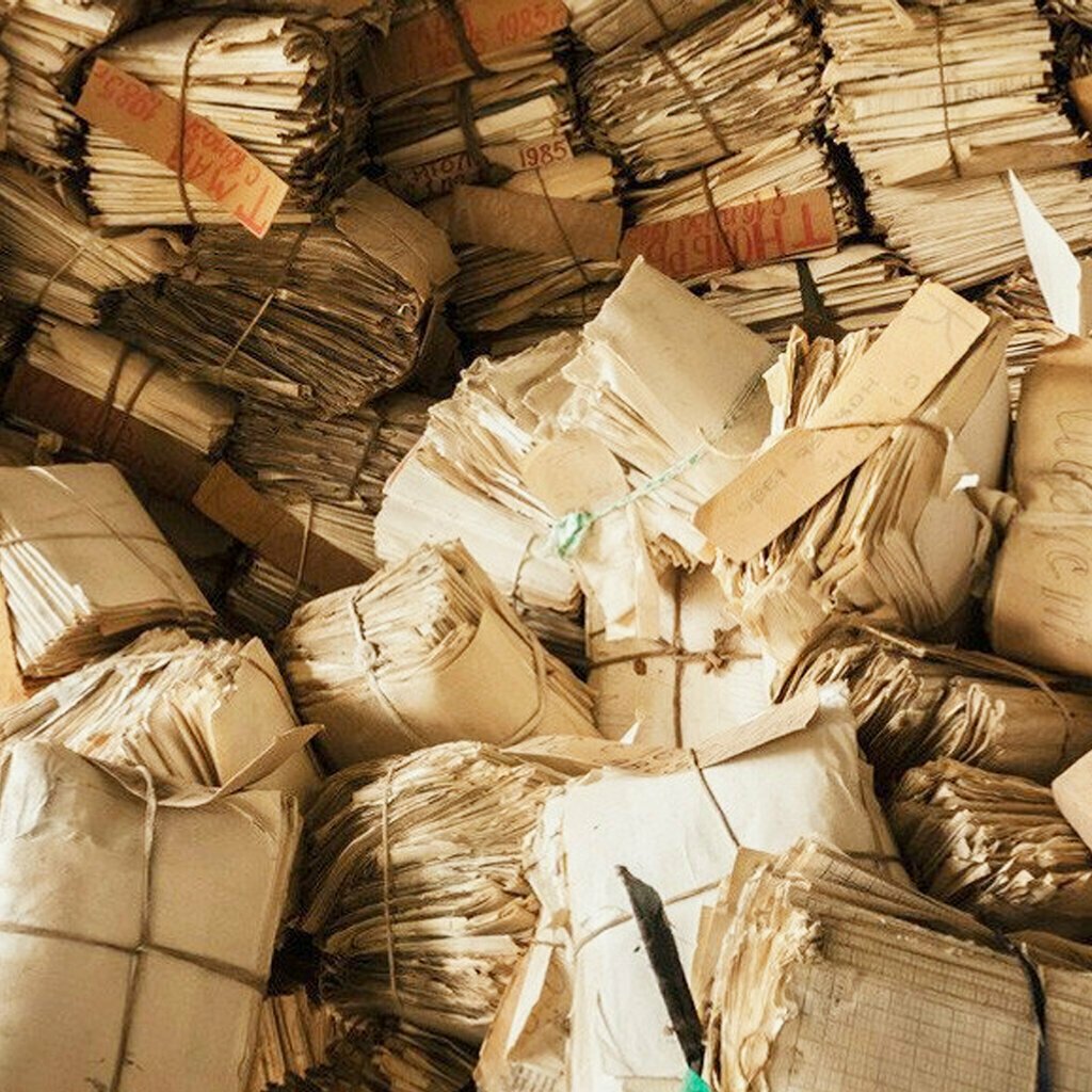 Отходы бумаги и картона